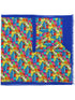 surf board print scarf